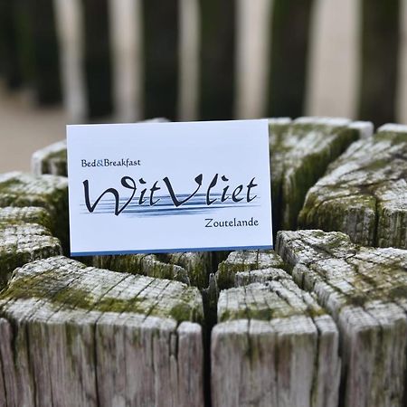 B&B Witvliet, Kamers En Studio Met Heerlijk Ontbijt ! Zoutelande Esterno foto
